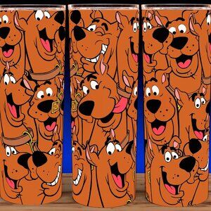 Scooby Doo Funny Faces Collage Cup Mug Tumbler 20oz